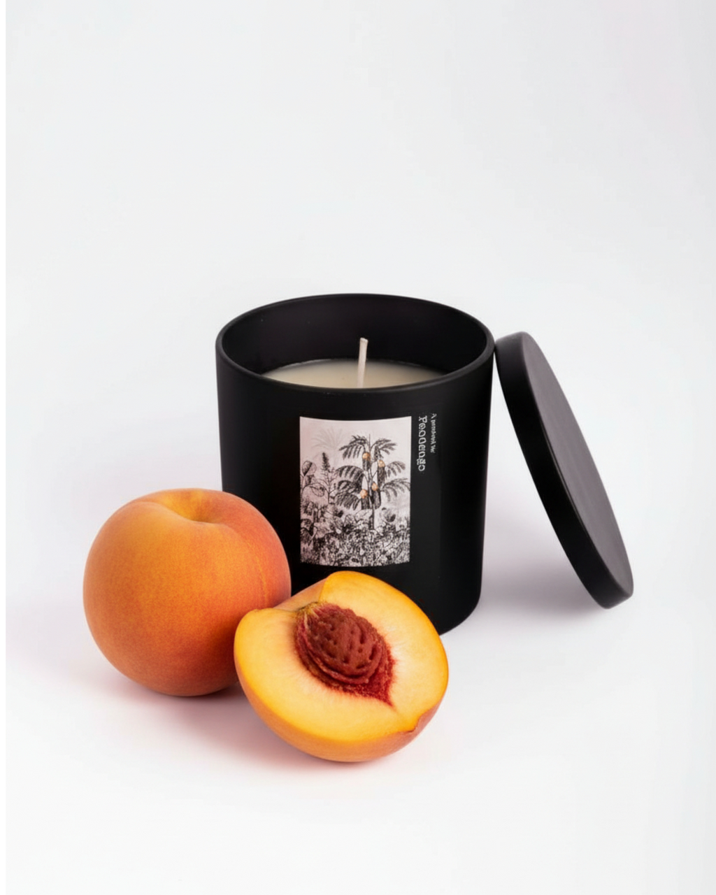 Sunlit Peach Jar Candle