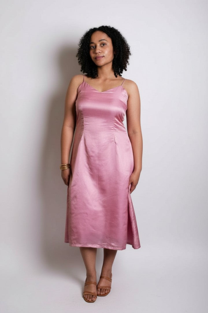 Fandango Pink Slip Dress