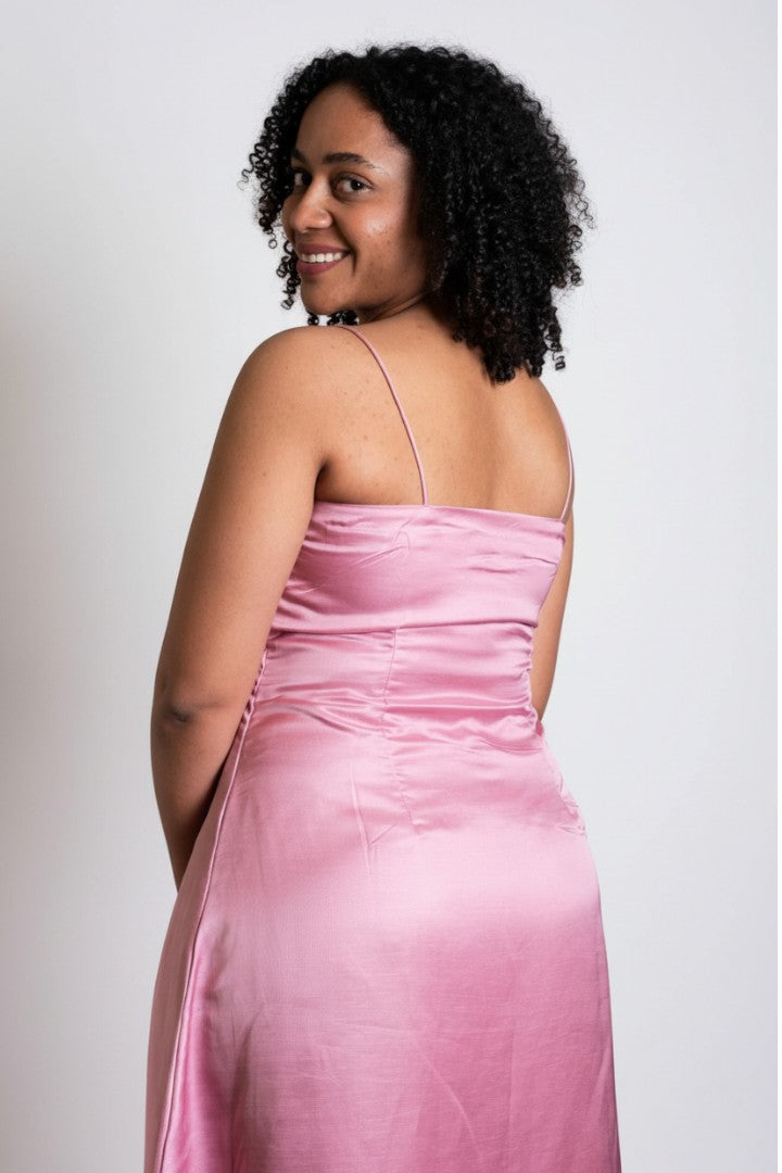 Fandango Pink Slip Dress