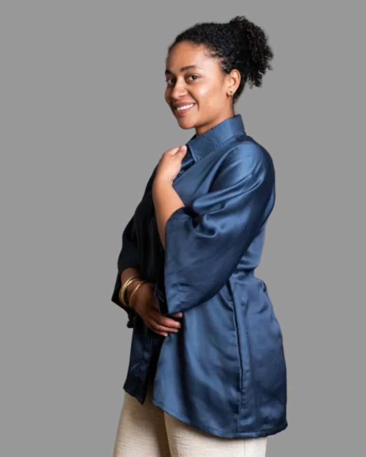 Kaza Dark Blue Shirt