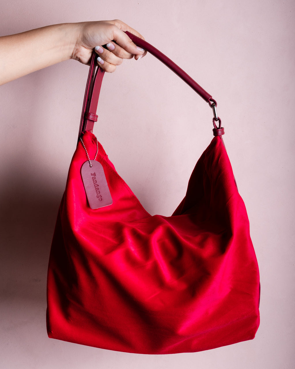 Sundarbans Suede Hobo Bag