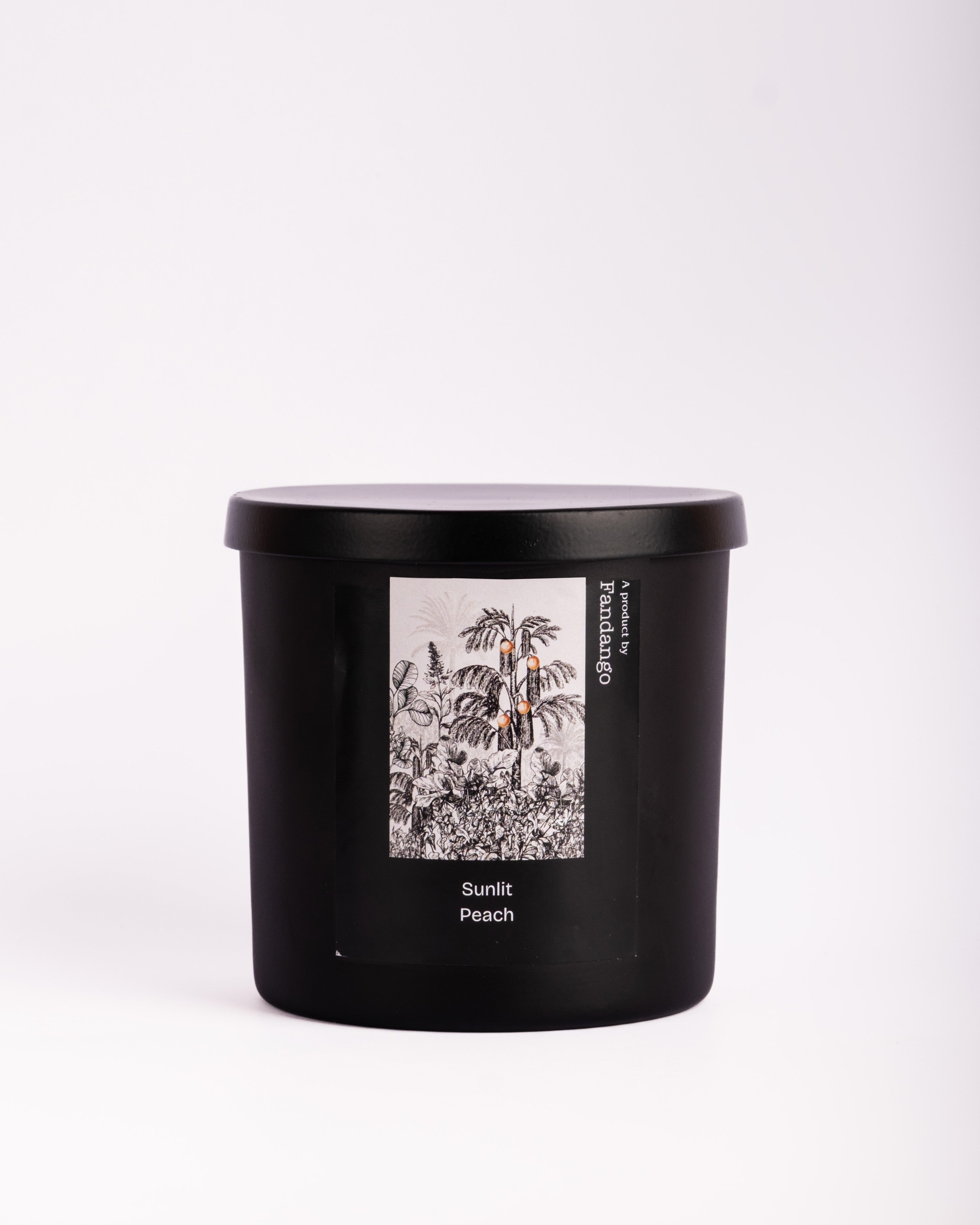 Sunlit Peach Jar Candle