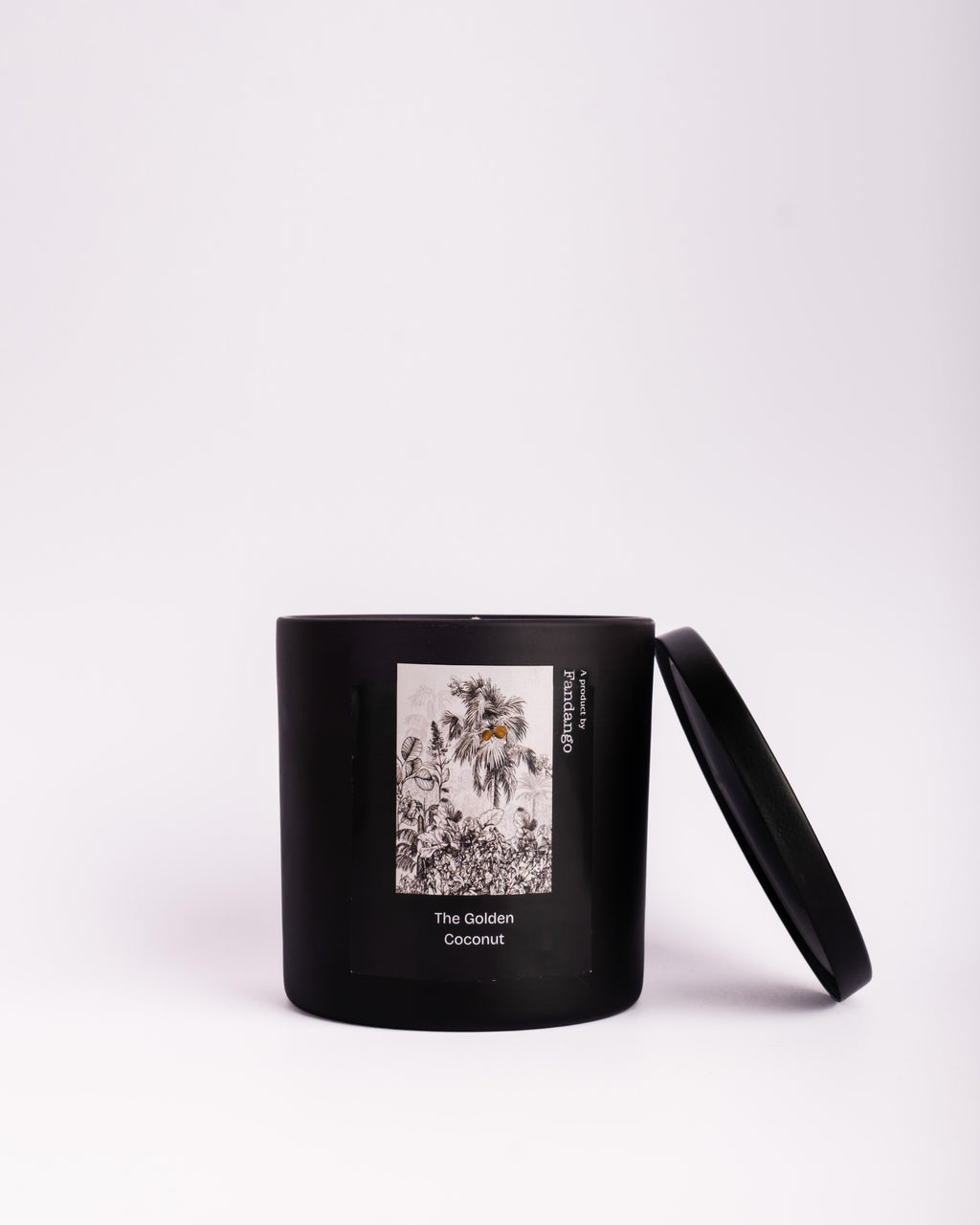 The Golden Coconut Jar Candle