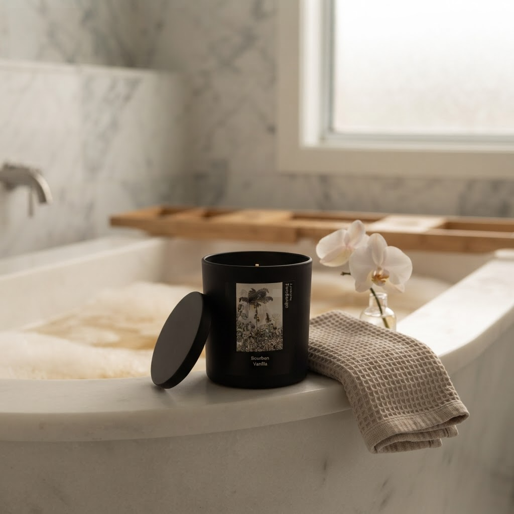 Bourbon Vanilla Jar Candle